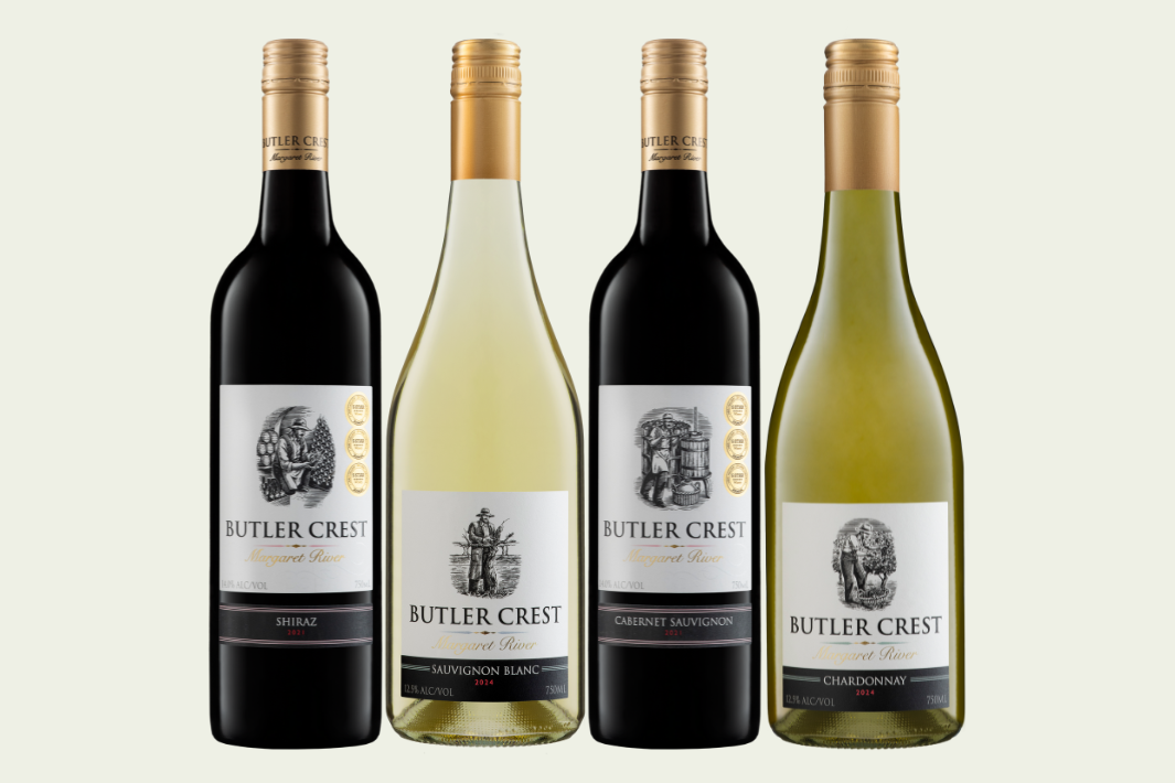 Range of Butler Crest Margaret River Wines to buy online